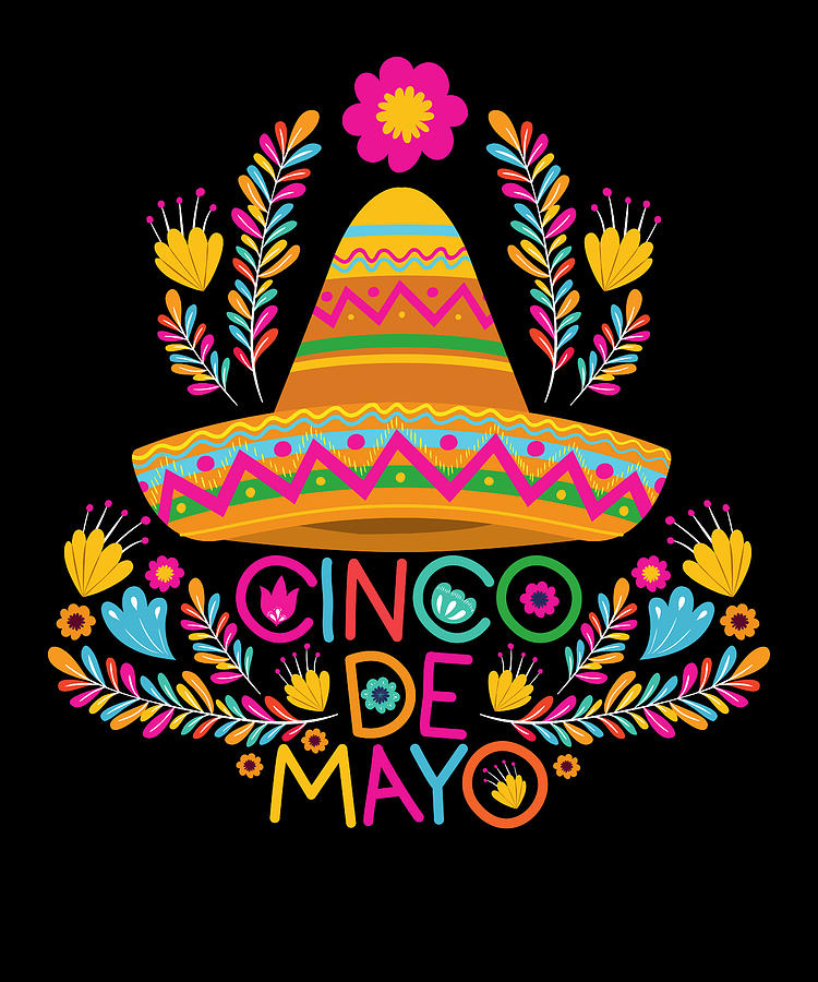 Cinco de Mayo Party Celebration Fiesta Digital Art by Alberto Rodriguez ...