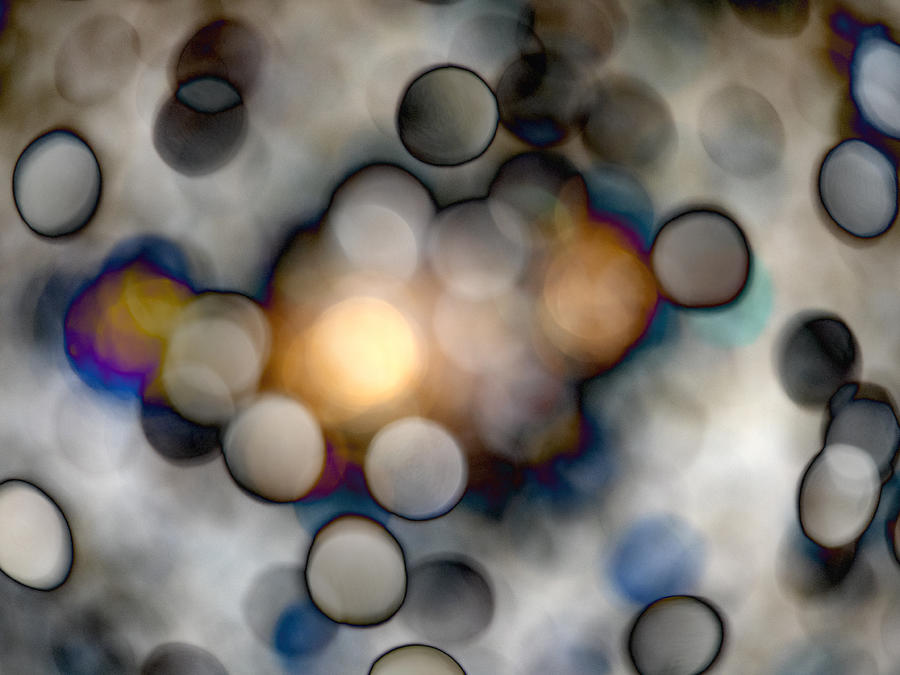 Close-Up Of Defocused Light in the shape of circles #9 Photograph by Jose A. Bernat Bacete