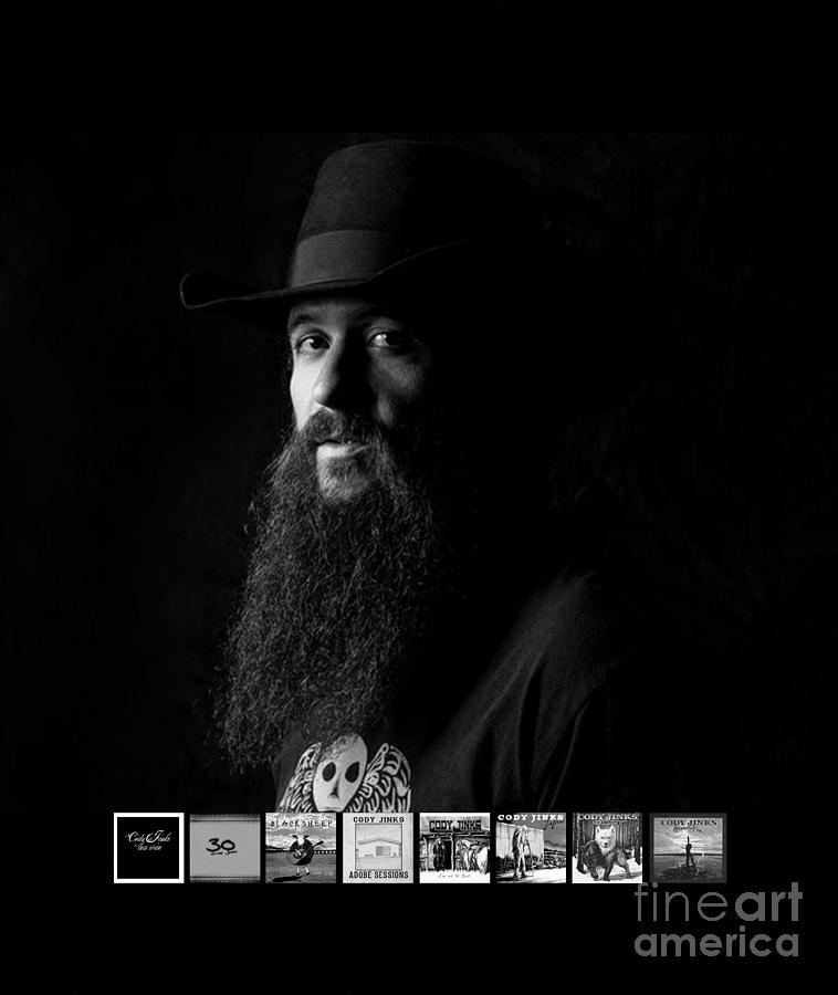 Cody Jinks Digital Art by Luke Anthony