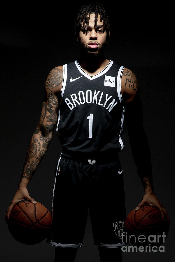 Dangelo Russell Photograph by Nathaniel S. Butler