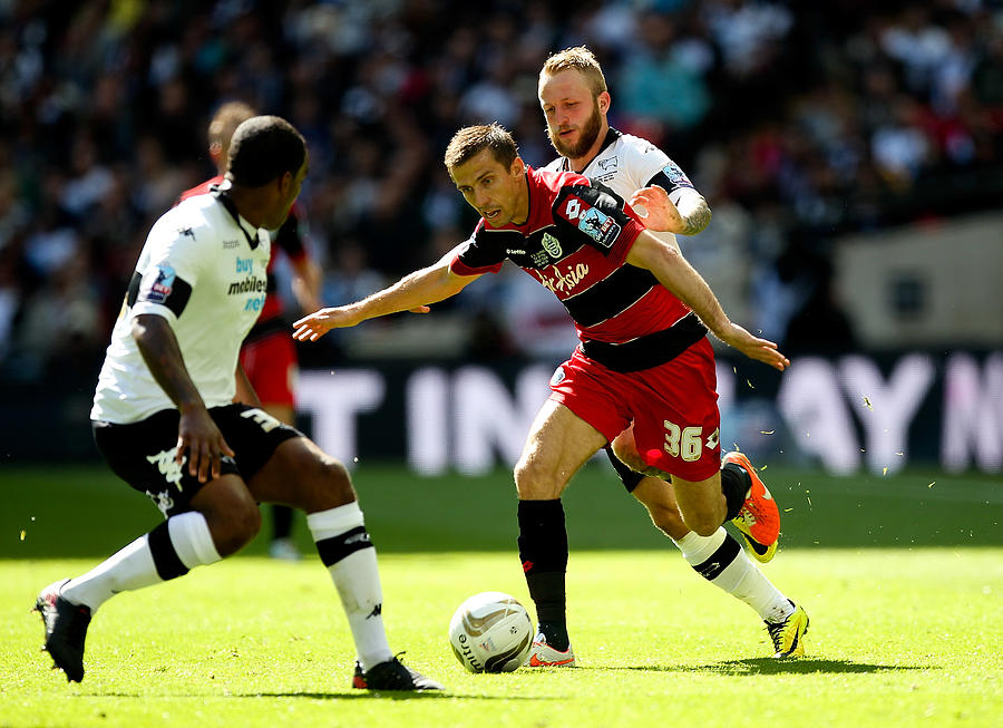 Derby County v Queens Park Rangers - Sky Bet Championship  Playoff Final #9 Photograph by Ben Hoskins