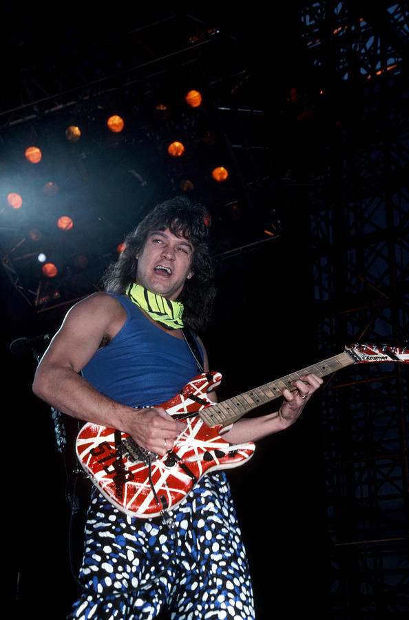 Van Halen Photograph - Eddie Van Halen #9 by Rich Fuscia