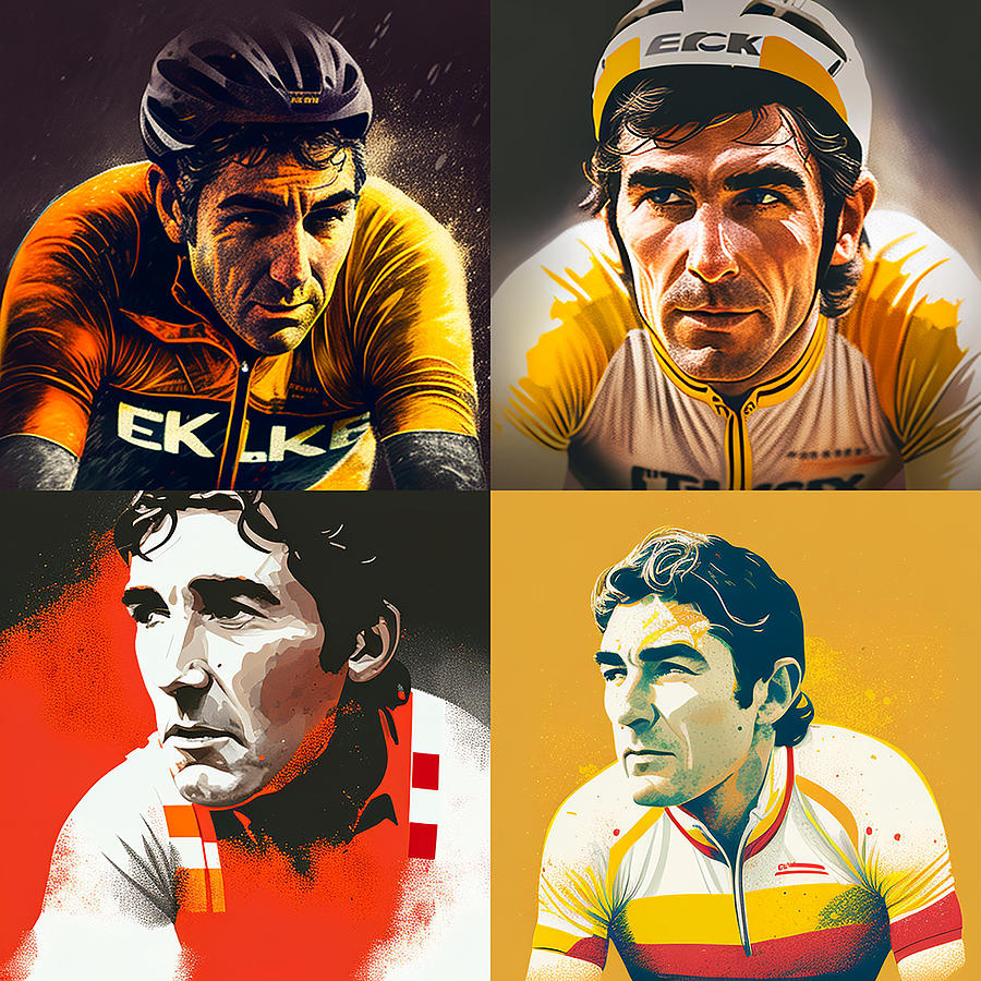 Eddy Merckx Mixed Media by Stephen Smith Galleries - Fine Art America