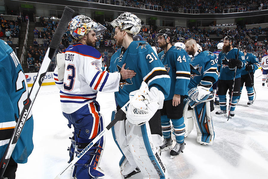 Edmonton Oilers v San Jose Sharks - Game Six #9 Photograph by Rocky W. Widner/NHL