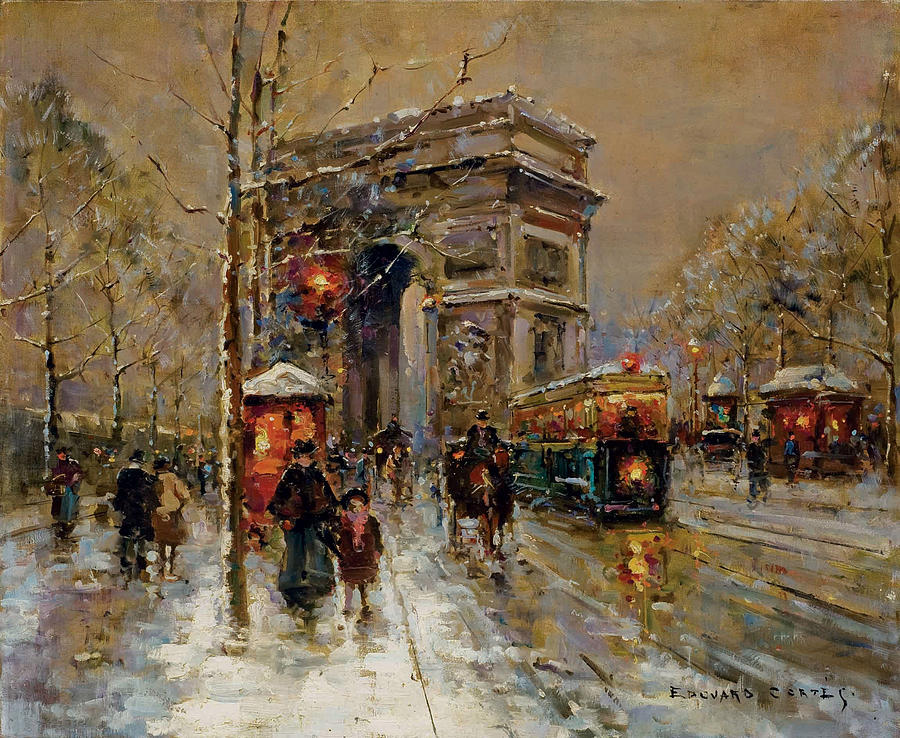 Edouard Cortes Painting By Anas Marjan Fine Art America   9 Edouard Cortes Anas Marjan 