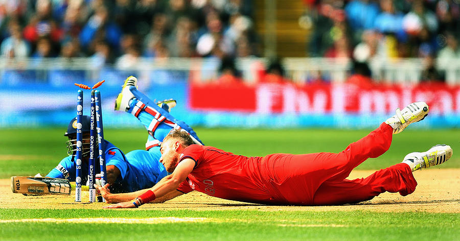 England v India: Final - ICC Champions Trophy #9 Photograph by Matthew Lewis-ICC