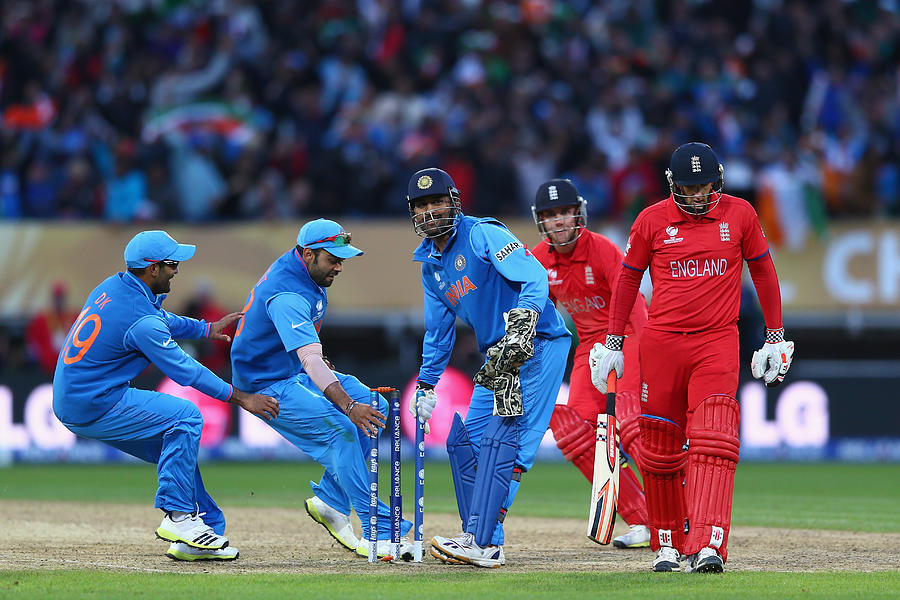 England v India: Final - ICC Champions Trophy #9 Photograph by Michael Steele