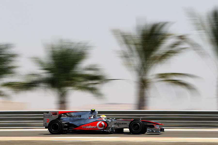 F1 Grand Prix of Bahrain - Practice #9 Photograph by Paul Gilham