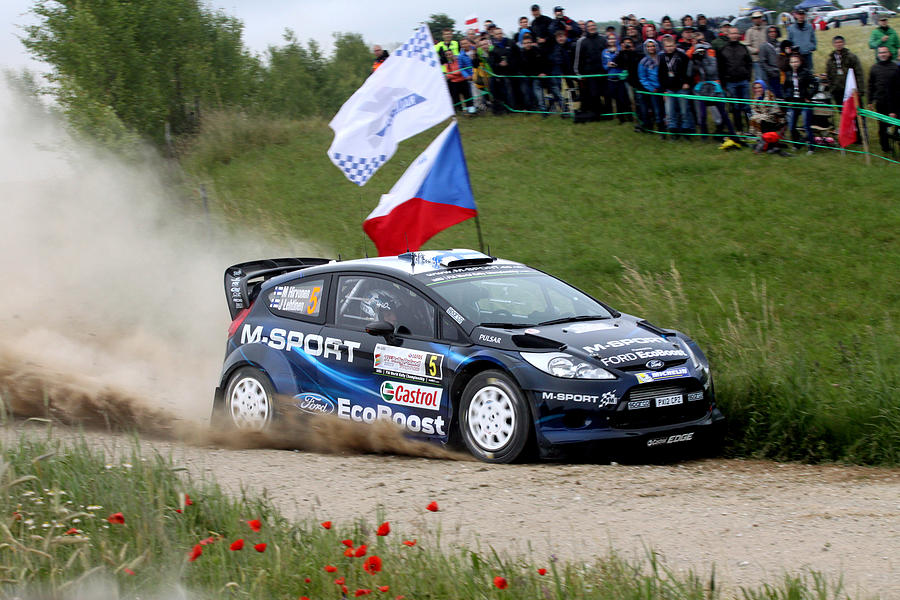 FIA World Rally Championship Poland - Shakedown #9 Photograph by Massimo Bettiol