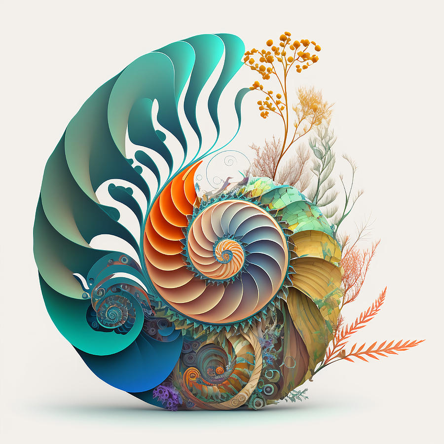 fibonacci sequence spiral in nature