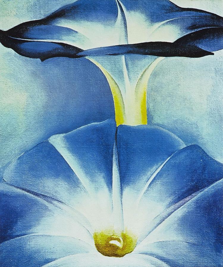 Georgia O'Keeffe Modernism Painting by Salmane Zid | Fine Art America