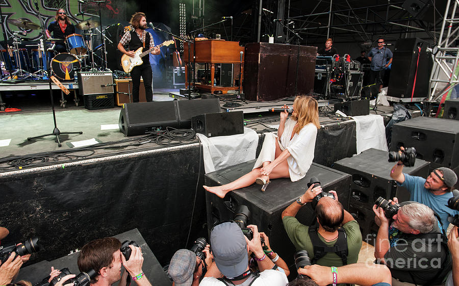 Grace Potter and the Nocturnals #9 Photograph by David Oppenheimer