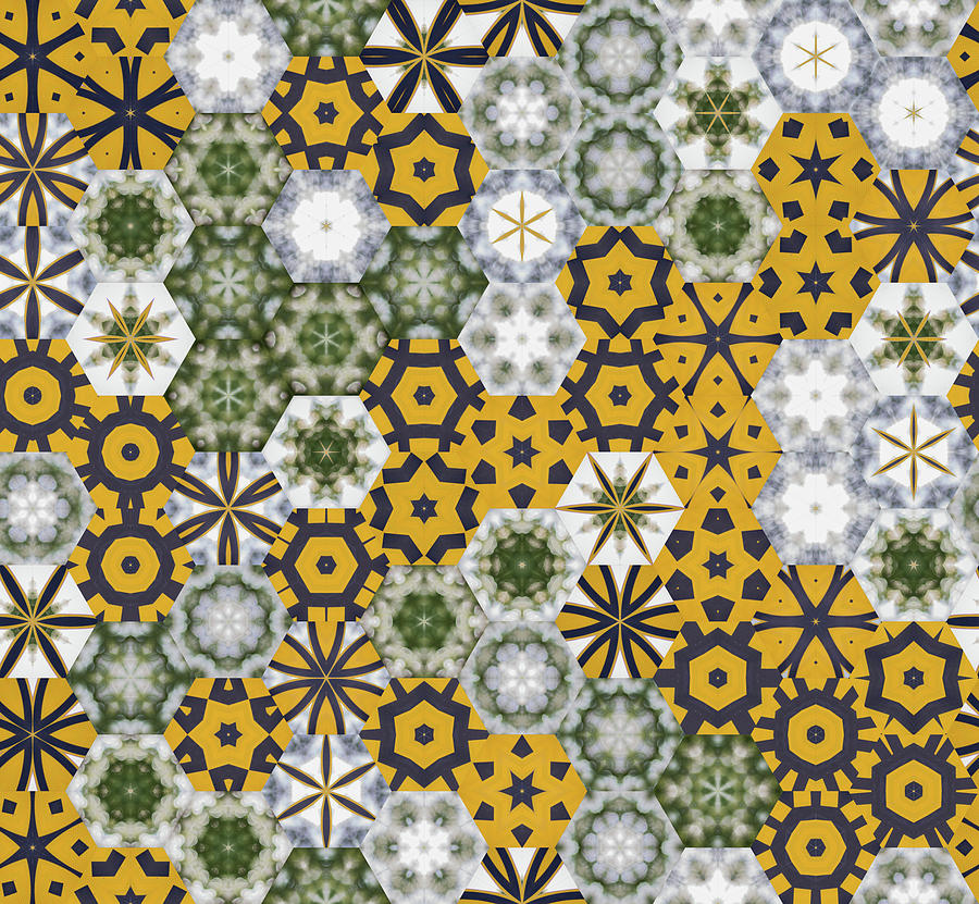 Hexagon Pattern for Apparels #9 Digital Art by Tin Tran - Fine Art America