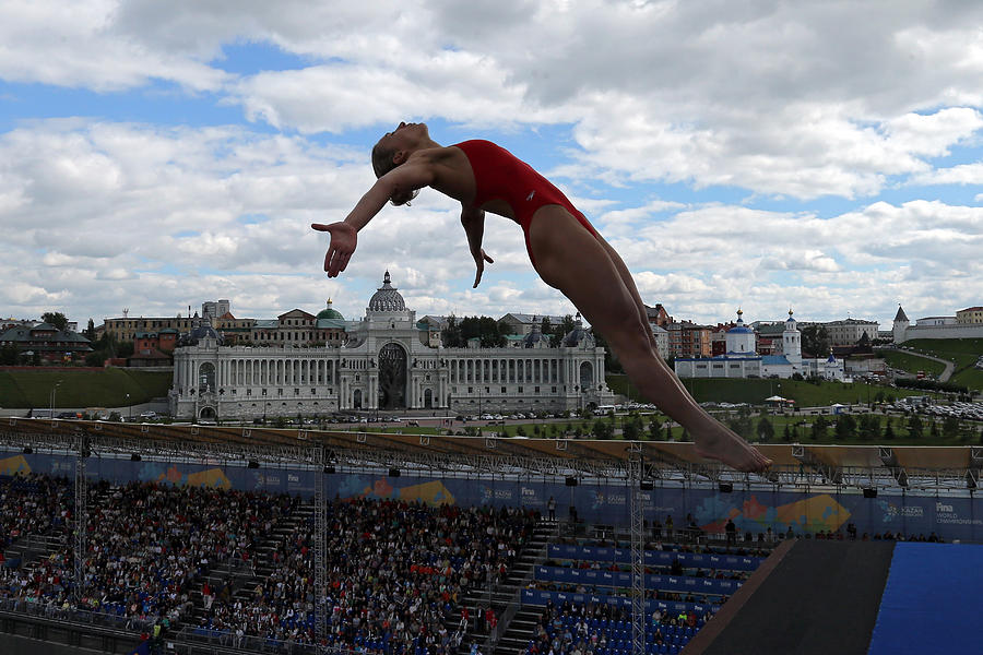High Diving - 16th FINA World Championships: Day Eleven #9 Photograph by Streeter Lecka