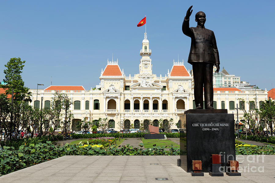 Ho Chi Minh City Hall Saigon Vietnam Photograph by Kevin Miller | Fine ...