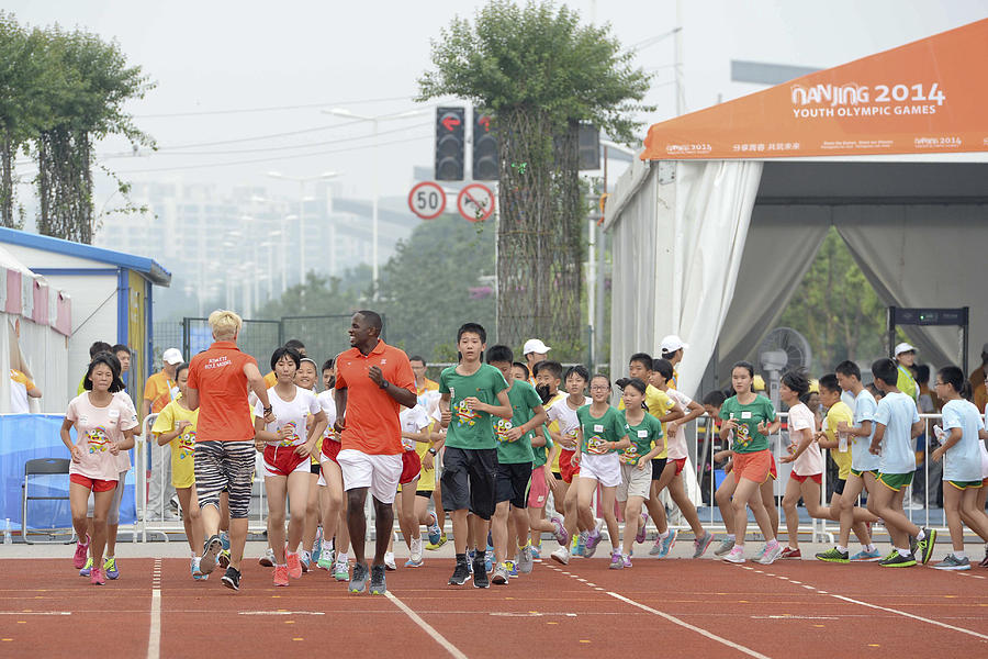 IAAF Kids Athletics Program #9 Photograph by Visual China