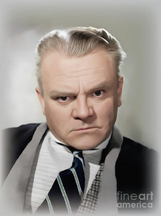 James Cagney, Movie Legend Painting by John Springfield - Fine Art America