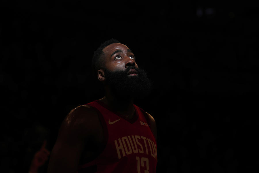 James Harden Photograph by Nathaniel S. Butler
