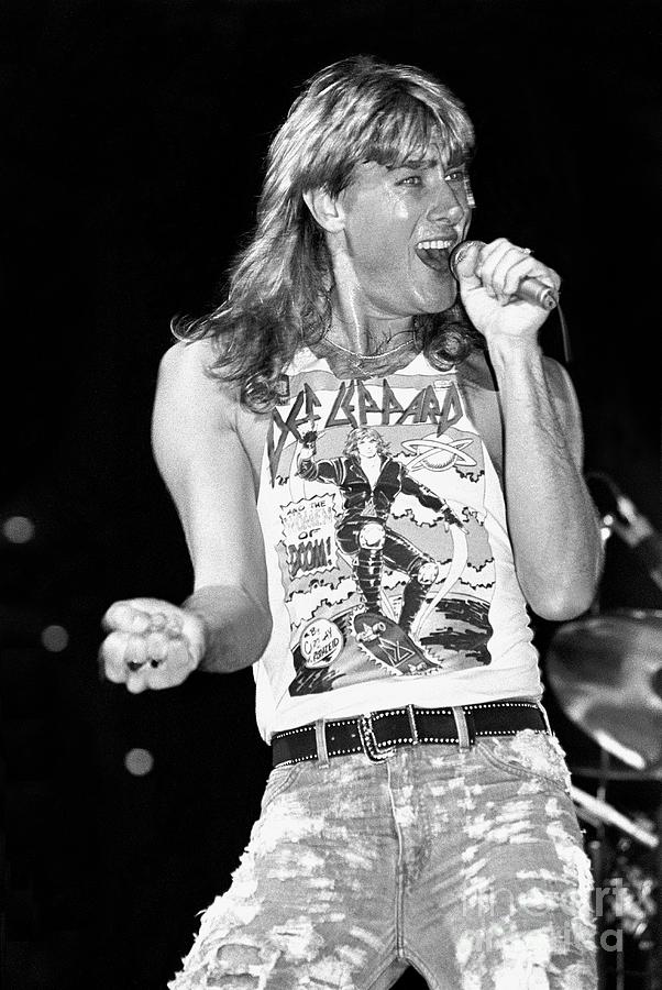 Joe Elliott - Def Leppard Photograph by Concert Photos - Fine Art America