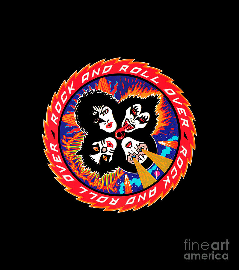 Kiss Band Tour Music 2023 American Hard Rock Band Digital Art By Rain Store Fine Art America 6098