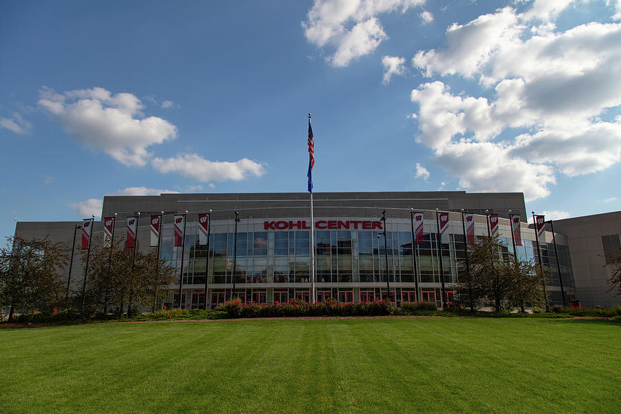 Kohl Center basketball arena for the University of Wisconsin #9 Photograph by Eldon McGraw