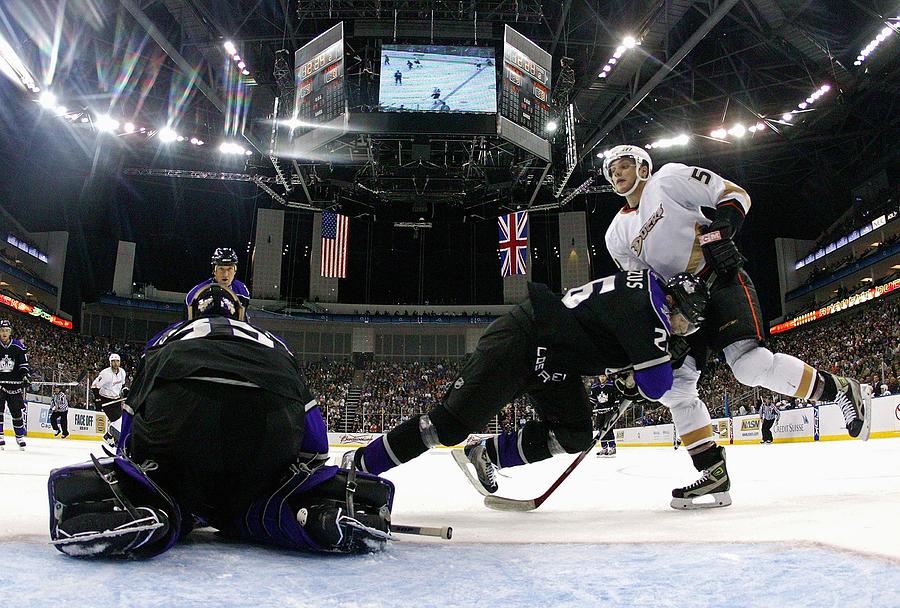 LA Kings v Anaheim Ducks - NHL Premier Series #9 Photograph by Bruce Bennett