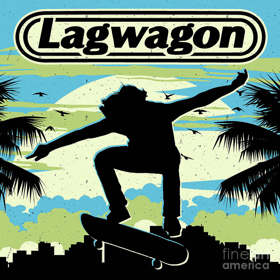 Lagwagon Best Is An American Punk Rock Band Legend #9 Digital Art by ...