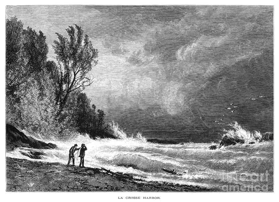 Lake Superior #10 Drawing by William Hart