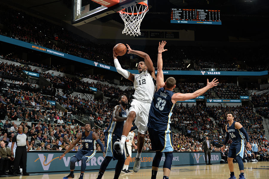 Lamarcus Aldridge Photograph by Mark Sobhani Lamarcus Aldridge Photograph by Mark Sobhani