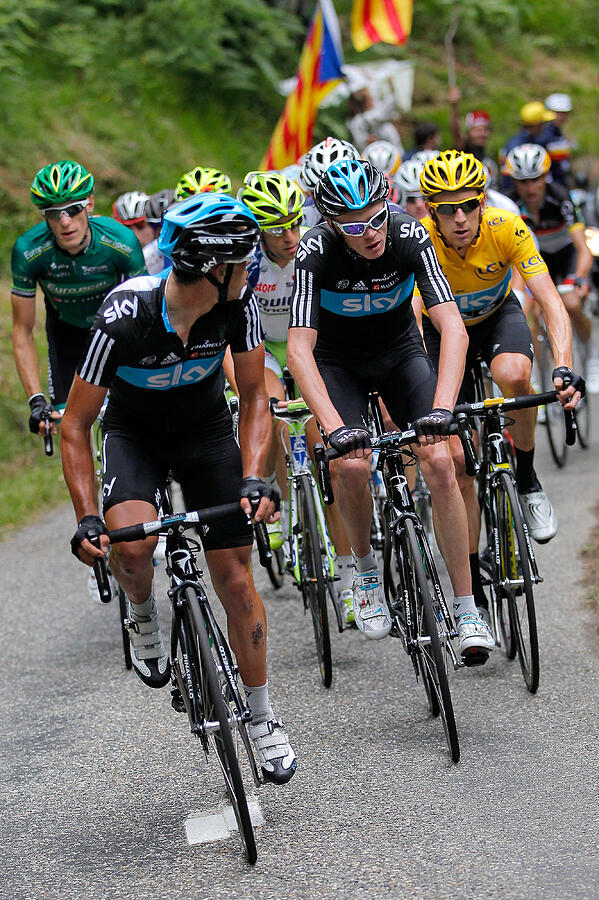 Le Tour de France 2012 - Stage Fourteen #9 Photograph by Doug Pensinger