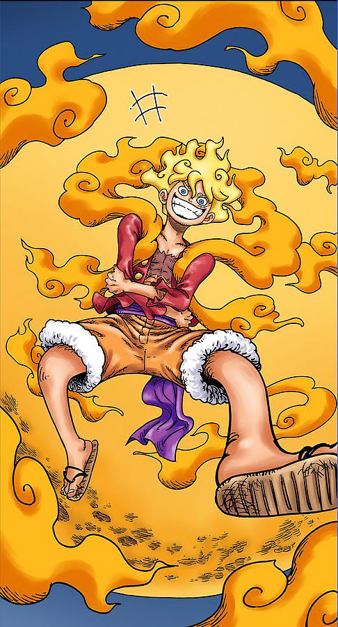 Luffy Gear 5 Digital Art by Lac Lac - Fine Art America