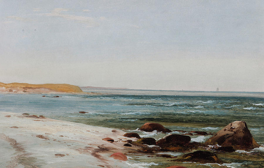 Winslow Homer Painting - Maine Coast #9 by Winslow Homer