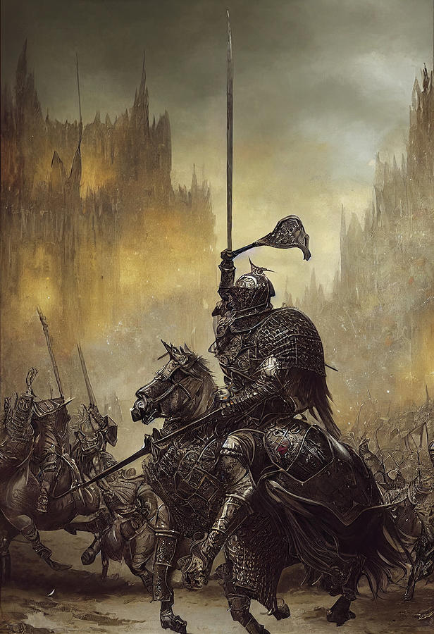 Medieval Battle Collection Digital Art by AJ Etheridge - Fine Art America