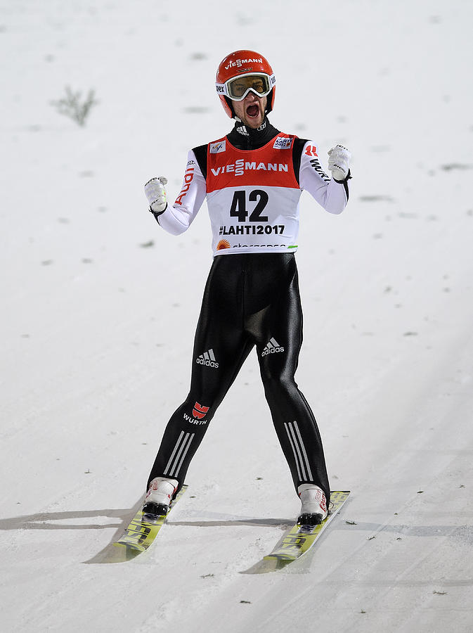 Mens Ski Jumping HS100 - FIS Nordic World Ski Championships #9 Photograph by Matthias Hangst