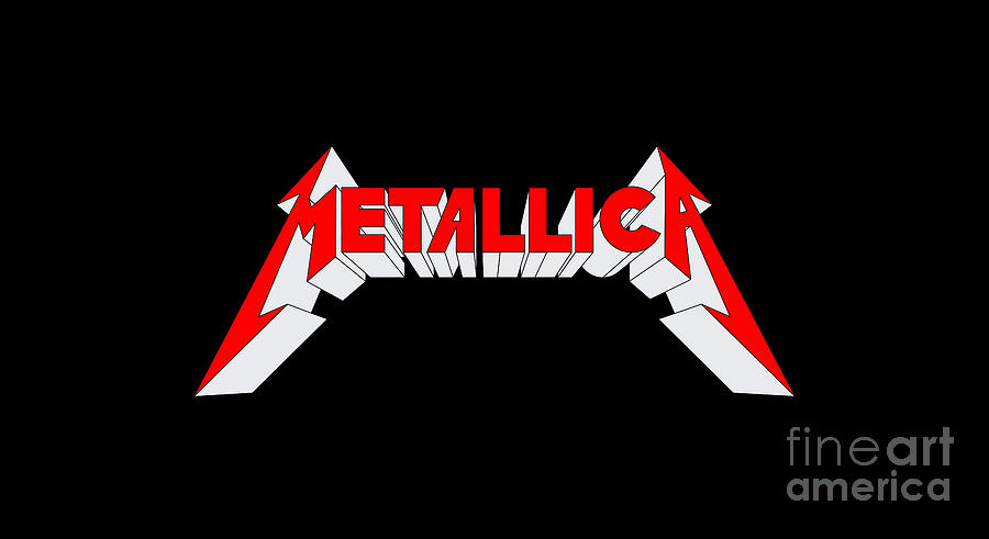 Metallica band group music legend Digital Art by Simpson Anand - Fine ...