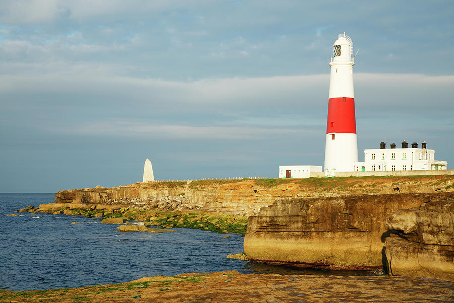 Morning at Portland Bill Lighthouse #9 Photograph by Ian Middleton