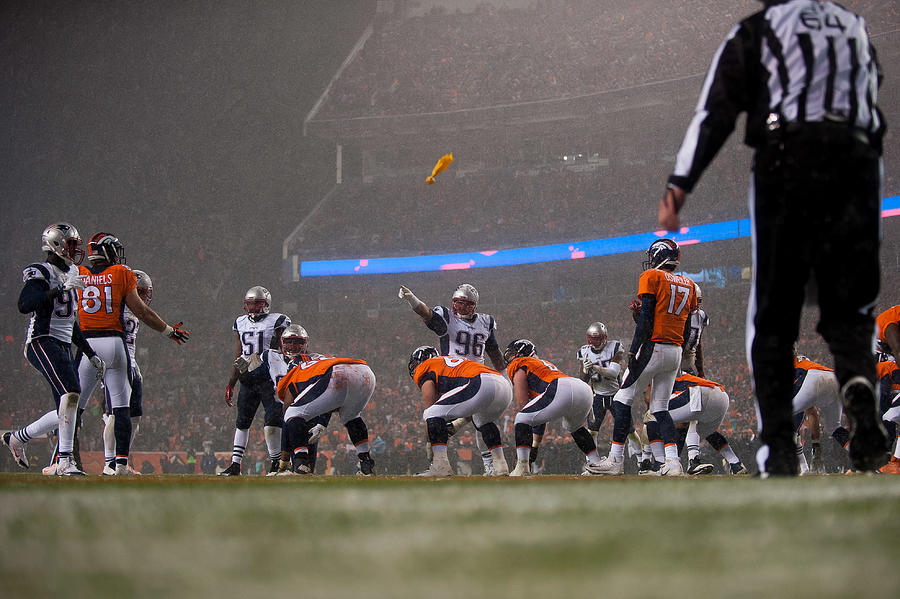New England Patriots v Denver Broncos #9 Photograph by Dustin Bradford