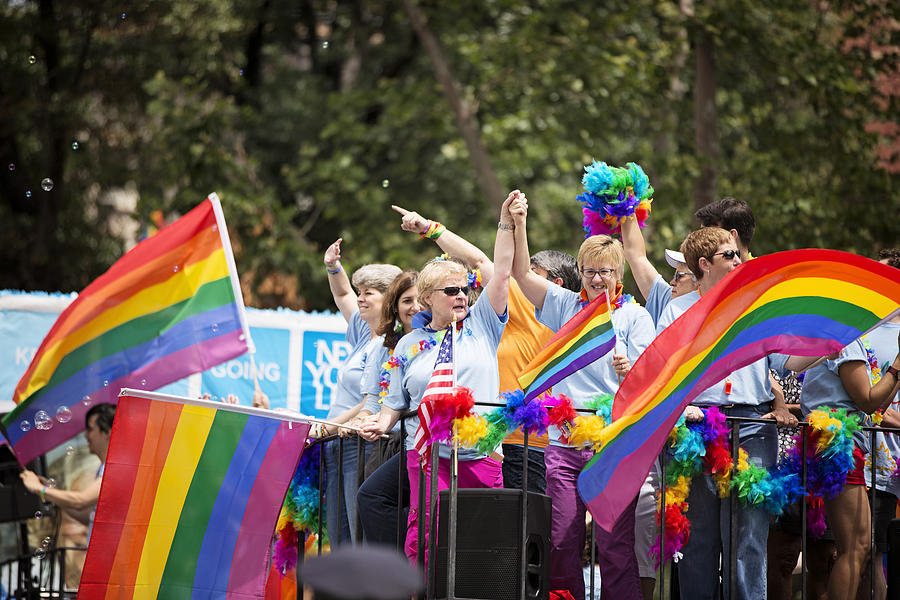 New York City Gay Pride Parade 2015 #9 Photograph by DanielBendjy