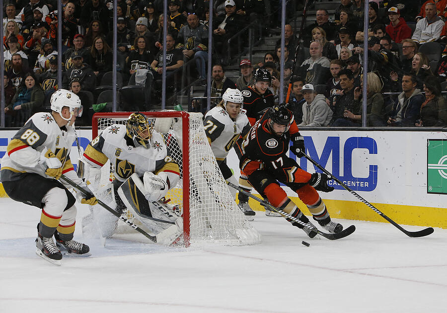 NHL: FEB 19 Ducks at Golden Knights #9 Photograph by Icon Sportswire