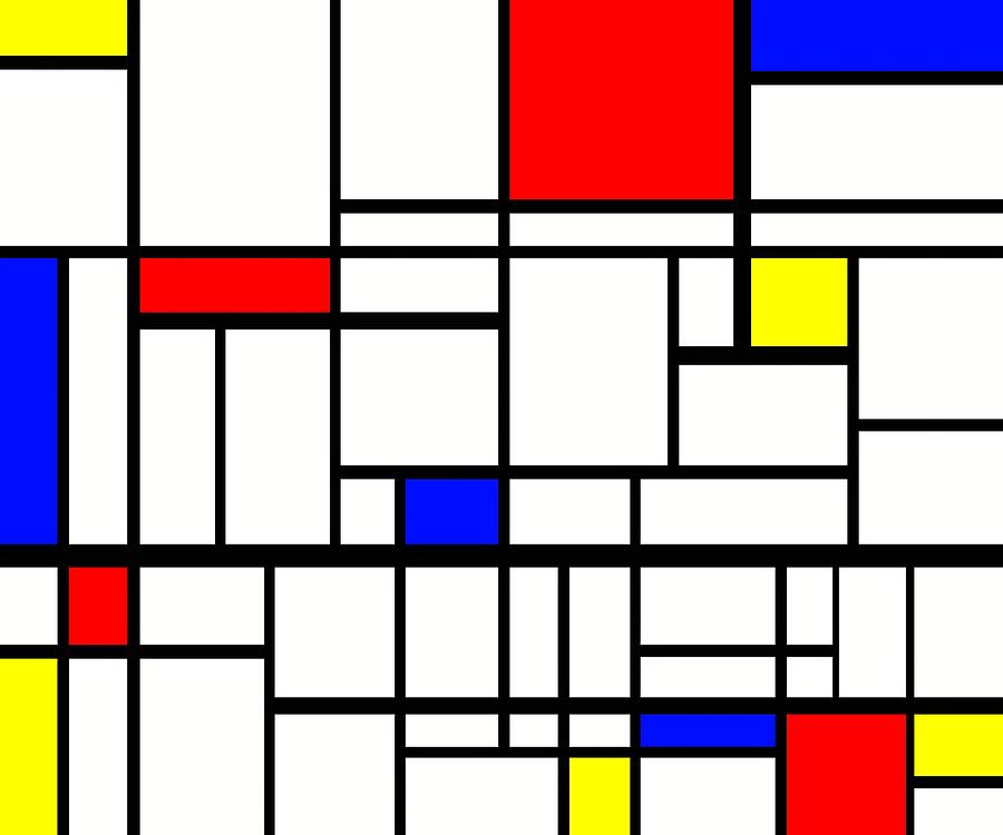 Piet Mondrian High Quality Painting by PrintPerfect Shop - Fine Art America