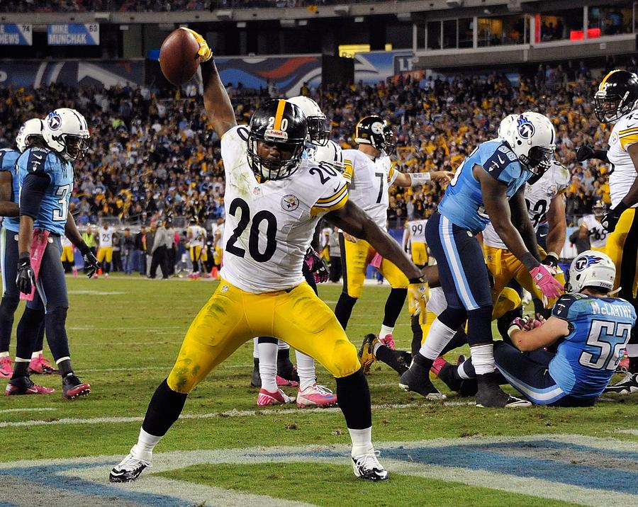 Pittsburgh Steelers v Tennessee Titans #9 Photograph by Frederick Breedon