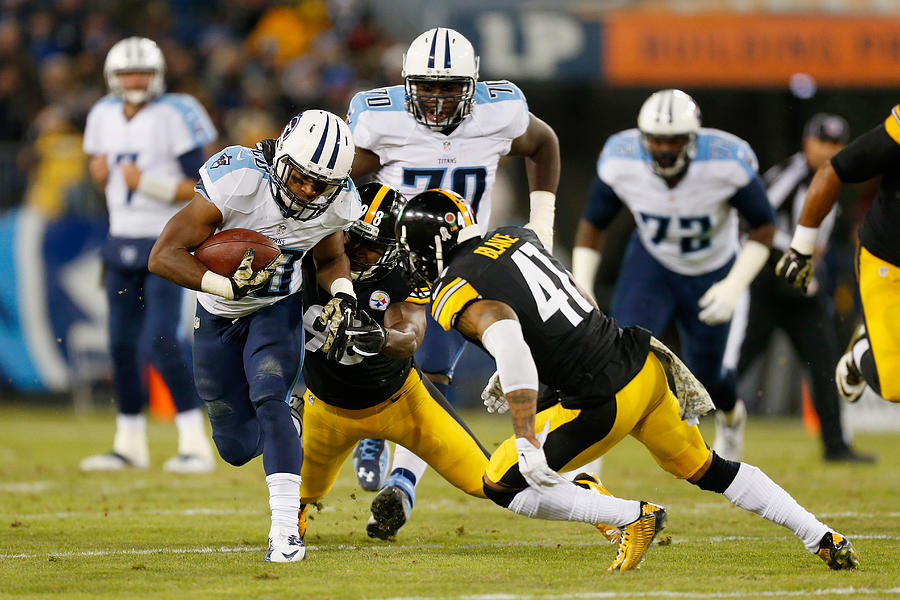 Pittsburgh Steelers v Tennessee Titans #9 Photograph by Wesley Hitt