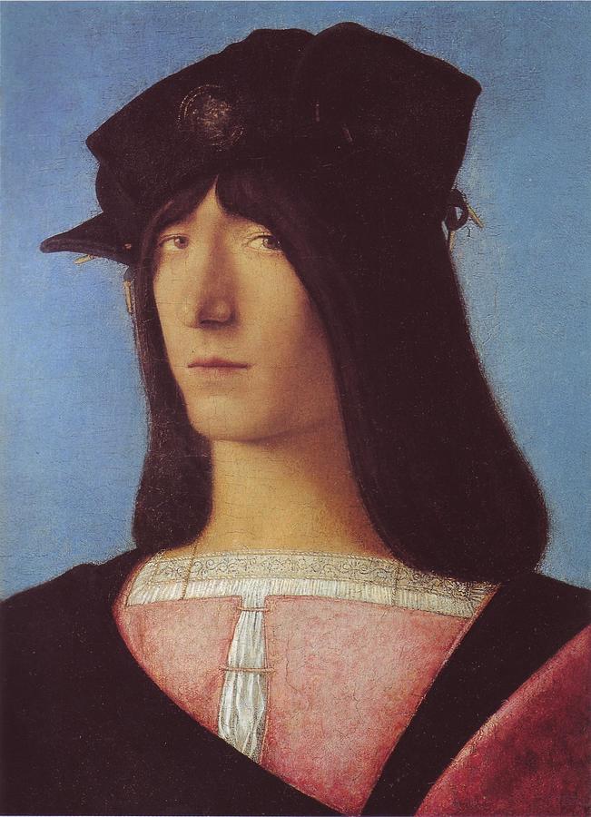 Portrait of a Man  #1 Painting by Bartolomeo Veneto