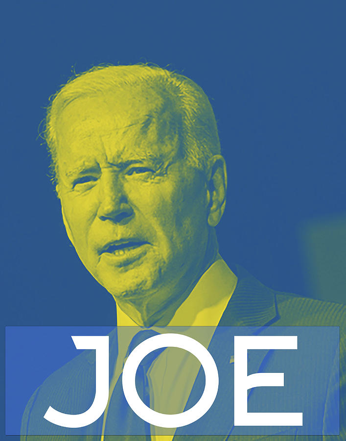 Portrait Of President Joe Biden Digital Art