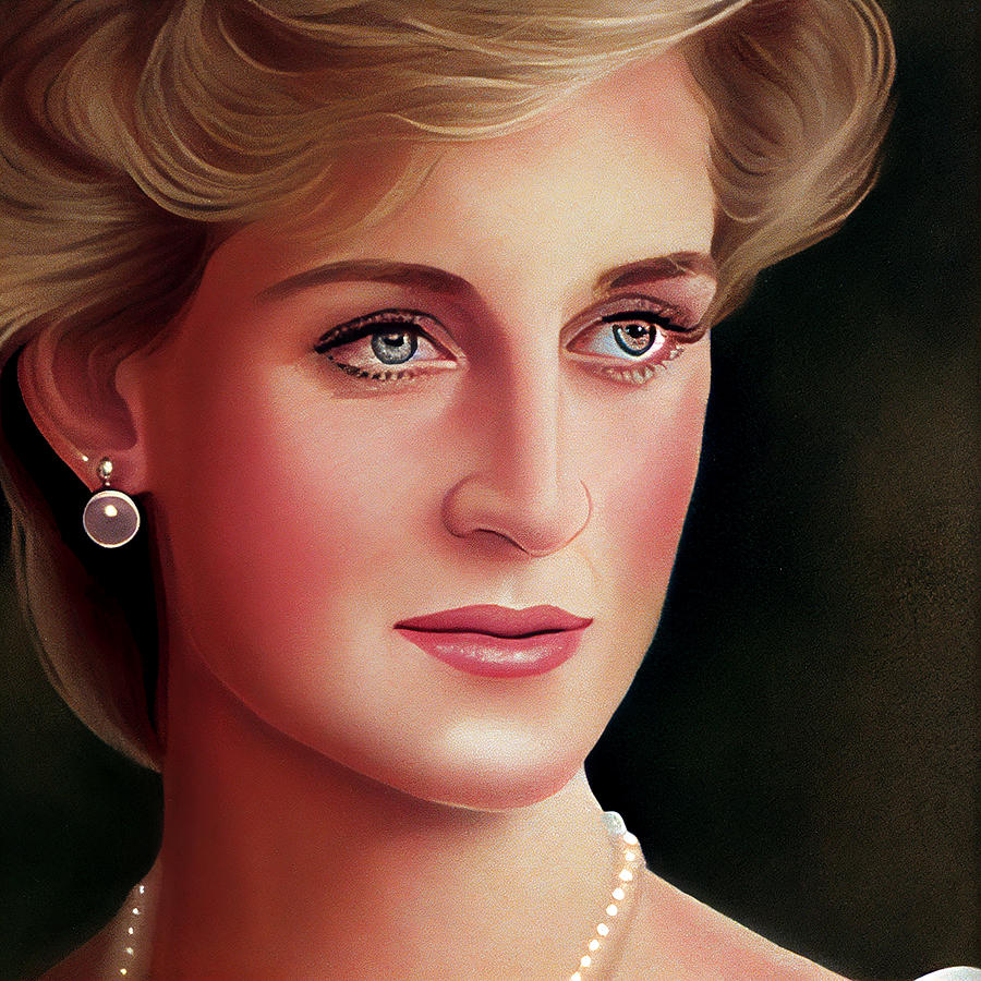 Princess Diana Of Wales Art Mixed Media by Stephen Smith Galleries ...