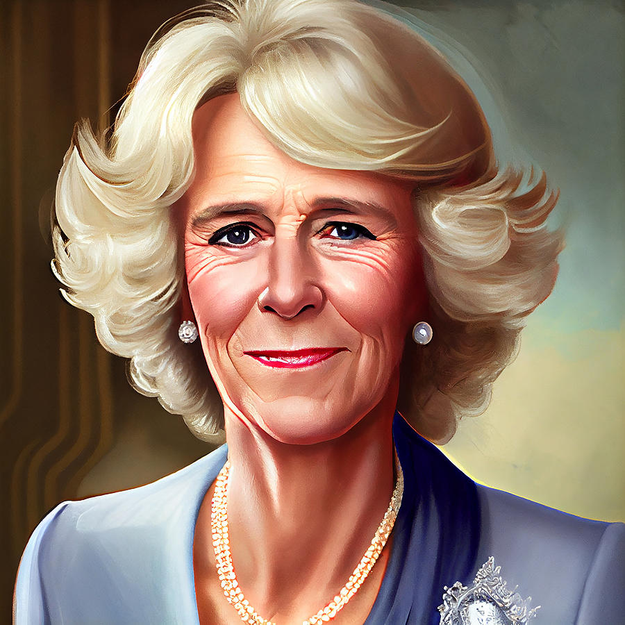 Queen Consort Camilla Mixed Media By Stephen Smith Galleries Pixels   9 Queen Consort Camilla Stephen Smith Galleries 