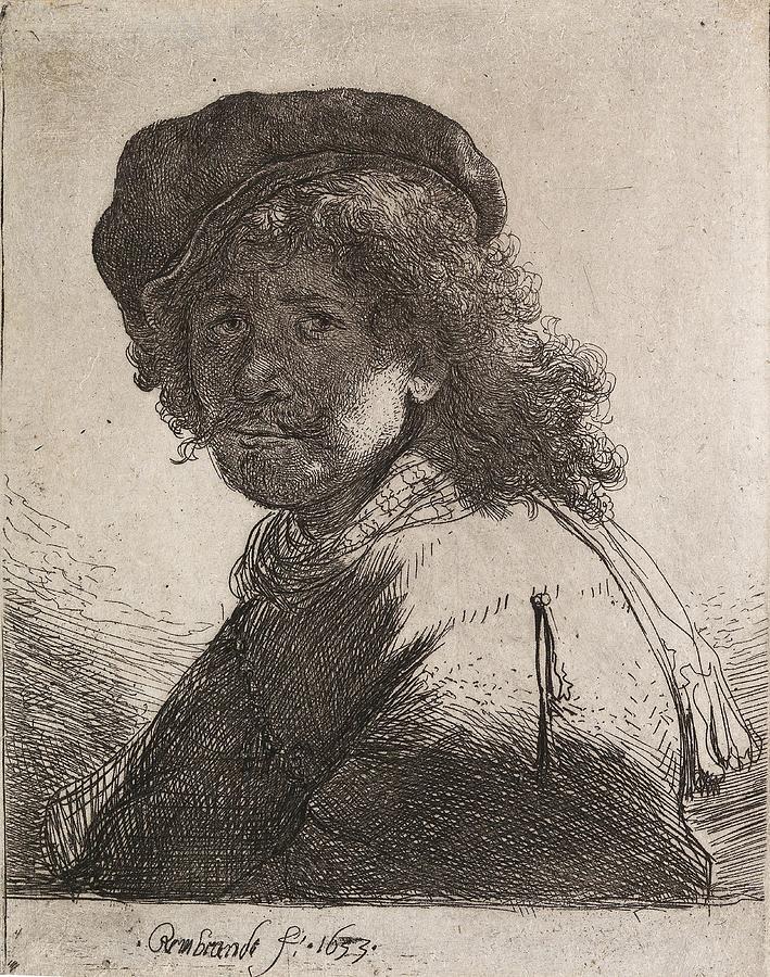 Rembrandt Harmensz van Rijn  #9 Painting by MotionAge Designs