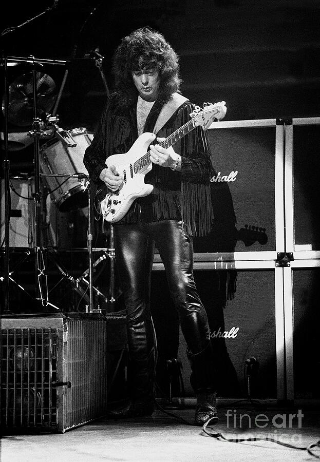 Ritchie Blackmore - Deep Purple 9 Photograph by Concert Photos - Pixels