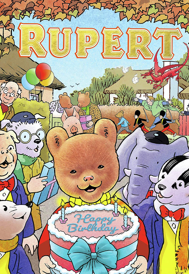 Rupert Bear Drawing by The Gallery - Fine Art America