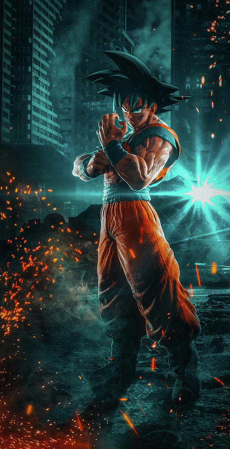 Saiyan-Super Digital Art by Lisetta Rosenstiel - Fine Art America